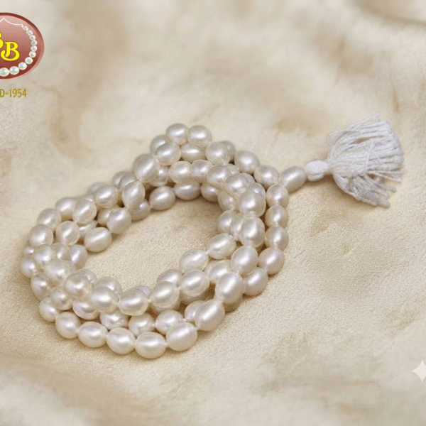 Pearls 108 Knoted Mala