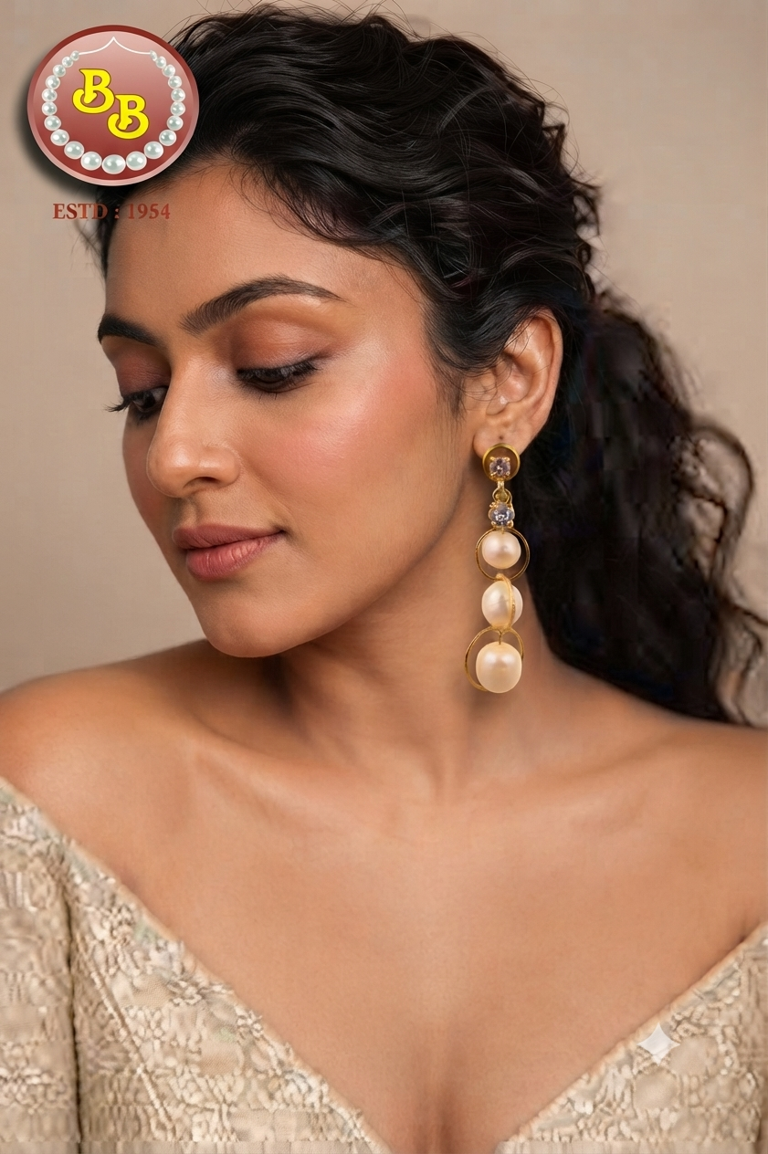 Beautiful Pearls Earring 1 Beautiful Pearls Earring
