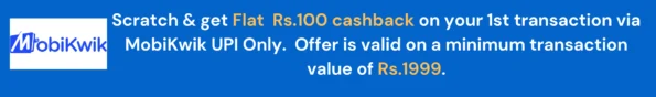 Mobikwik flat on