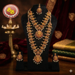 one gram long & short adorable bridal combo set