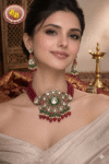 Elegant Choker With Kundan And Beads