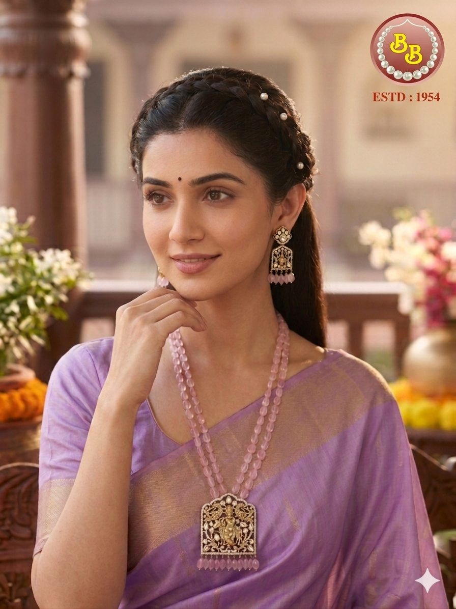 Victorian Krishna Pendant Set 1 Gemini Generated Image xynszxynszxyns