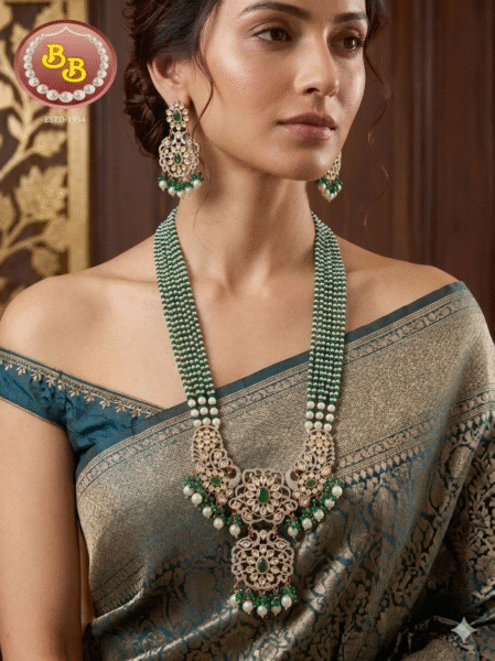 Kundan And Beads Beautiful Haar