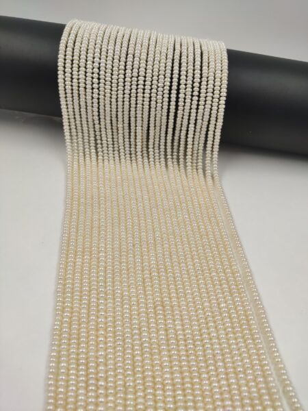 Loose Pearl White Freshwater Pearl Line for Jewelry Making