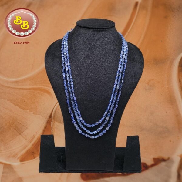 Three Lines tanzanite Beautiful Mala