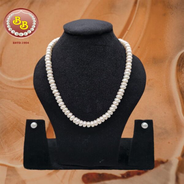 Simple Pearls Mala 3 Simple 2 Lines Black Pearls Set