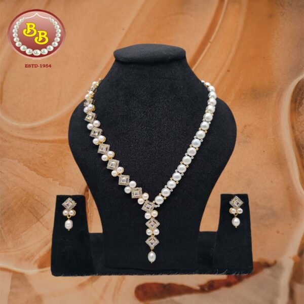 Adorable Designer Natural Pearls & Stones Set