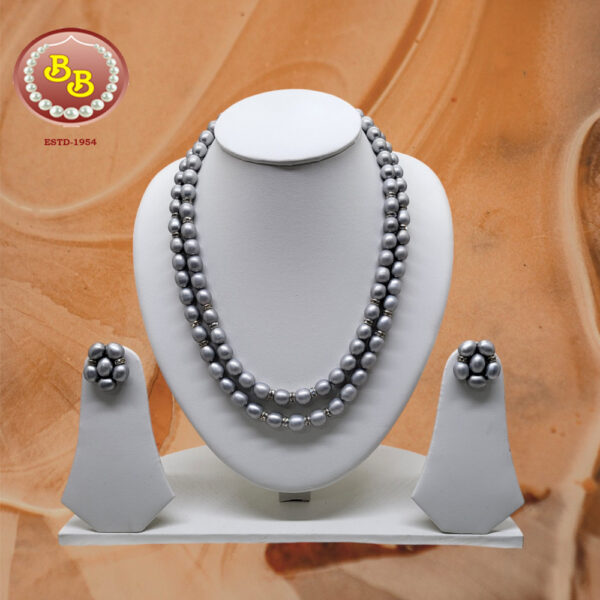 Two Lines Elegant Pearls Set
