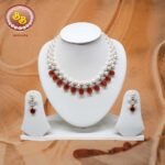 Elevate your look with the Beautiful Combination Of Drop & Pearls set—where tradition, craftsmanship, and modern elegance converge.