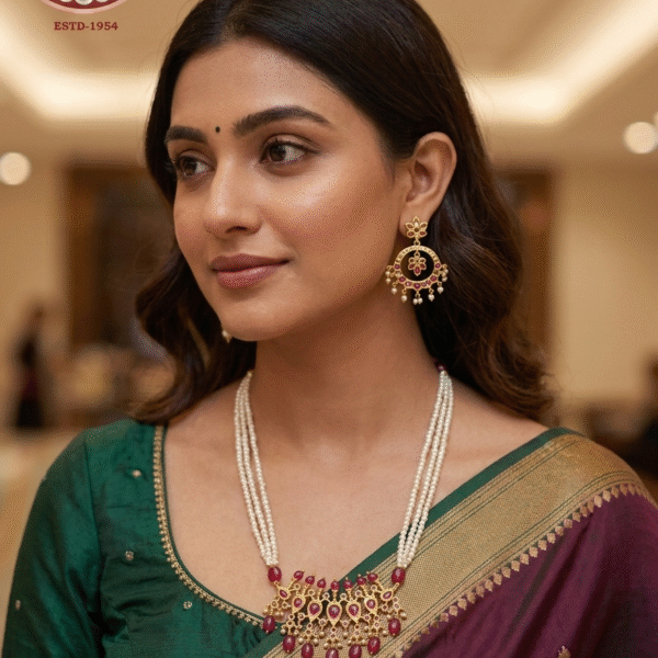 Tirumani With Real Pearls