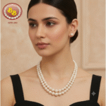 2 Lines Elegant Gradation Pearls Mala