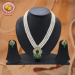 Designer Pearls & Pendant Set