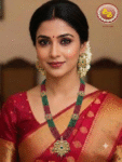 Beautiful Nizami Pendant Set With Two Color OF Beads
