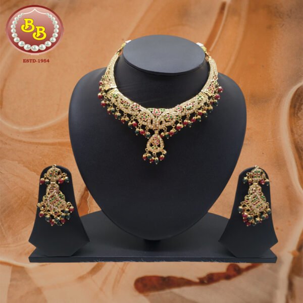 Navratan Necklace Set 3 Navratan Necklace Set