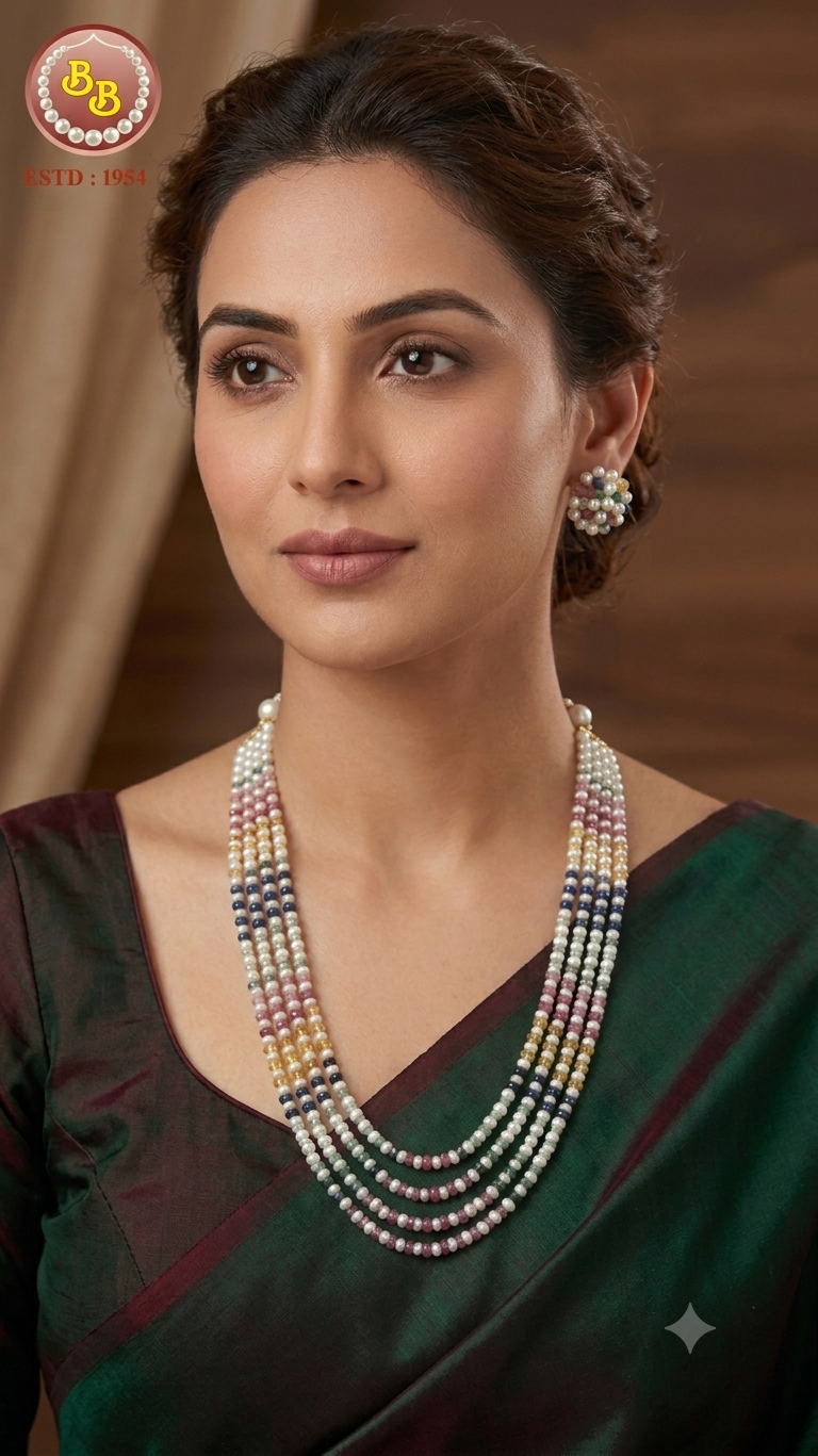 Real Rainbow Stone Combination Pearls set 1 Real Rainbow Stone Combination Pearls set