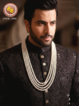 Sherwani Gradation Pearls Malla