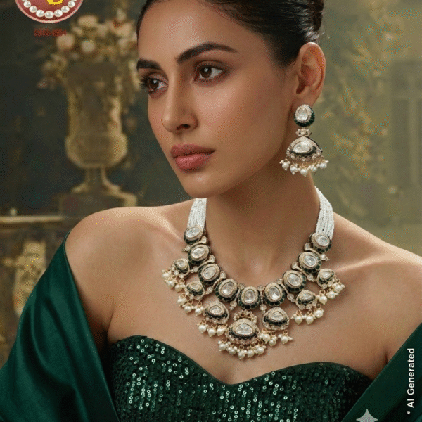 Exclusive Moissanite Necklace Set