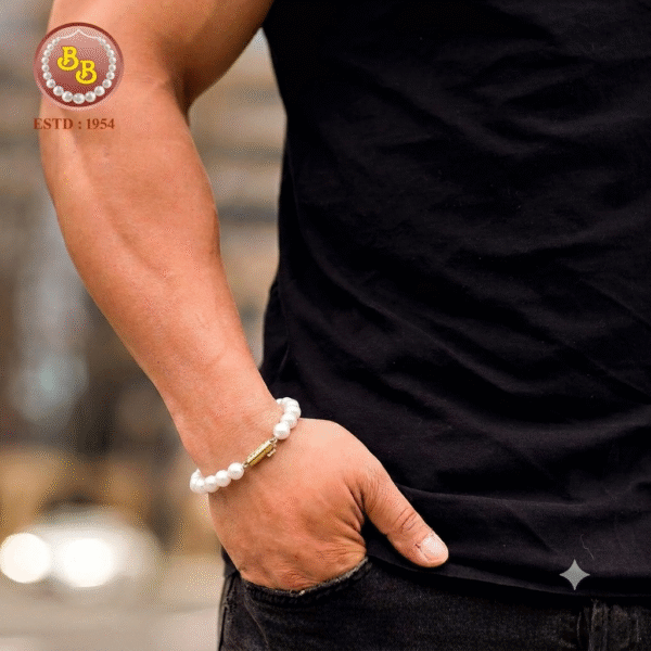 Pearls Men’s Bracelet