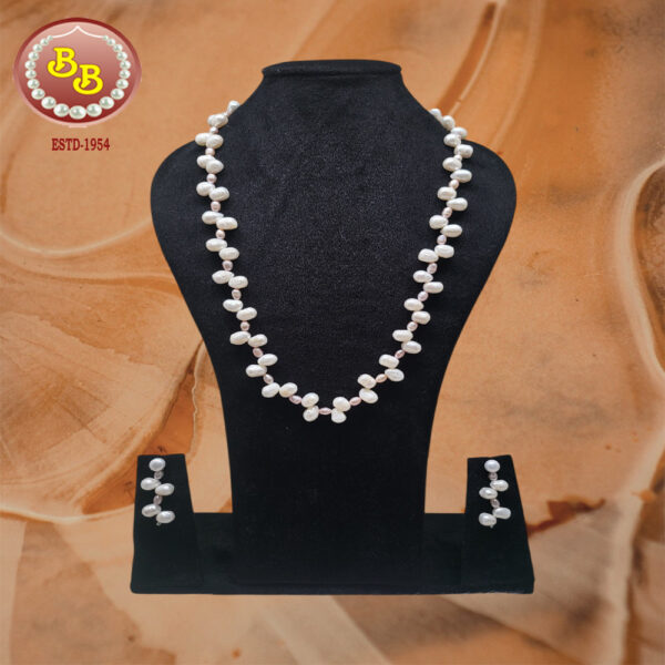 Two Types Of Pearls Desingner Set