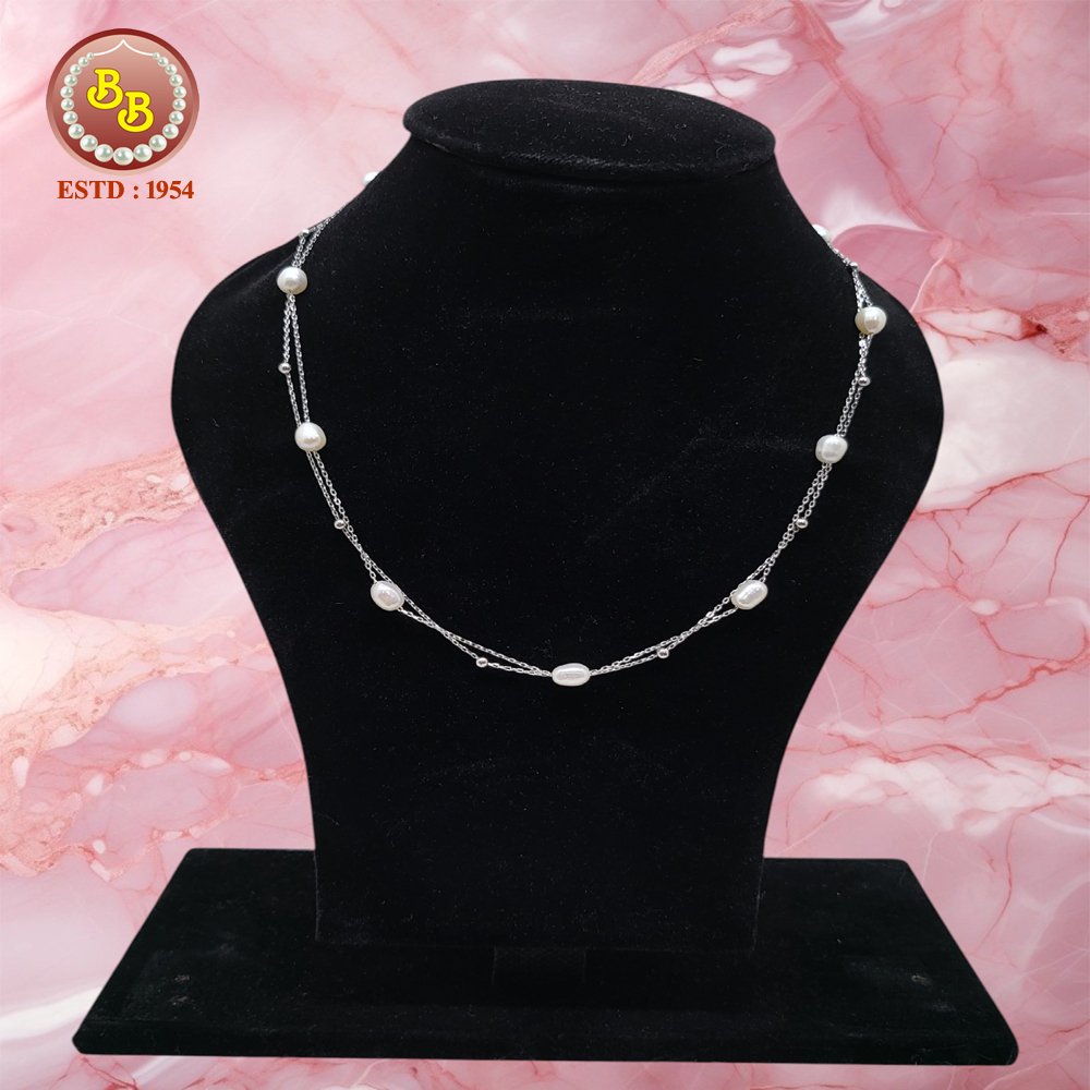 Pearls silver jewellery 1 8