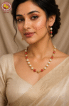 Pearls & Coral Taar Mala