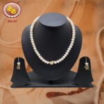 "Sophisticated pearl jewelry set 24 featuring elaborate statement design with museum-quality cultured pearls in luxury arrangement"
