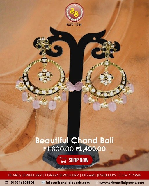 Elegant 1 gram gold jewellery set with premium imitation gold jewelry design bridal gold jewelry affordable luxury gold jewellery Sri Bansilal Pearls