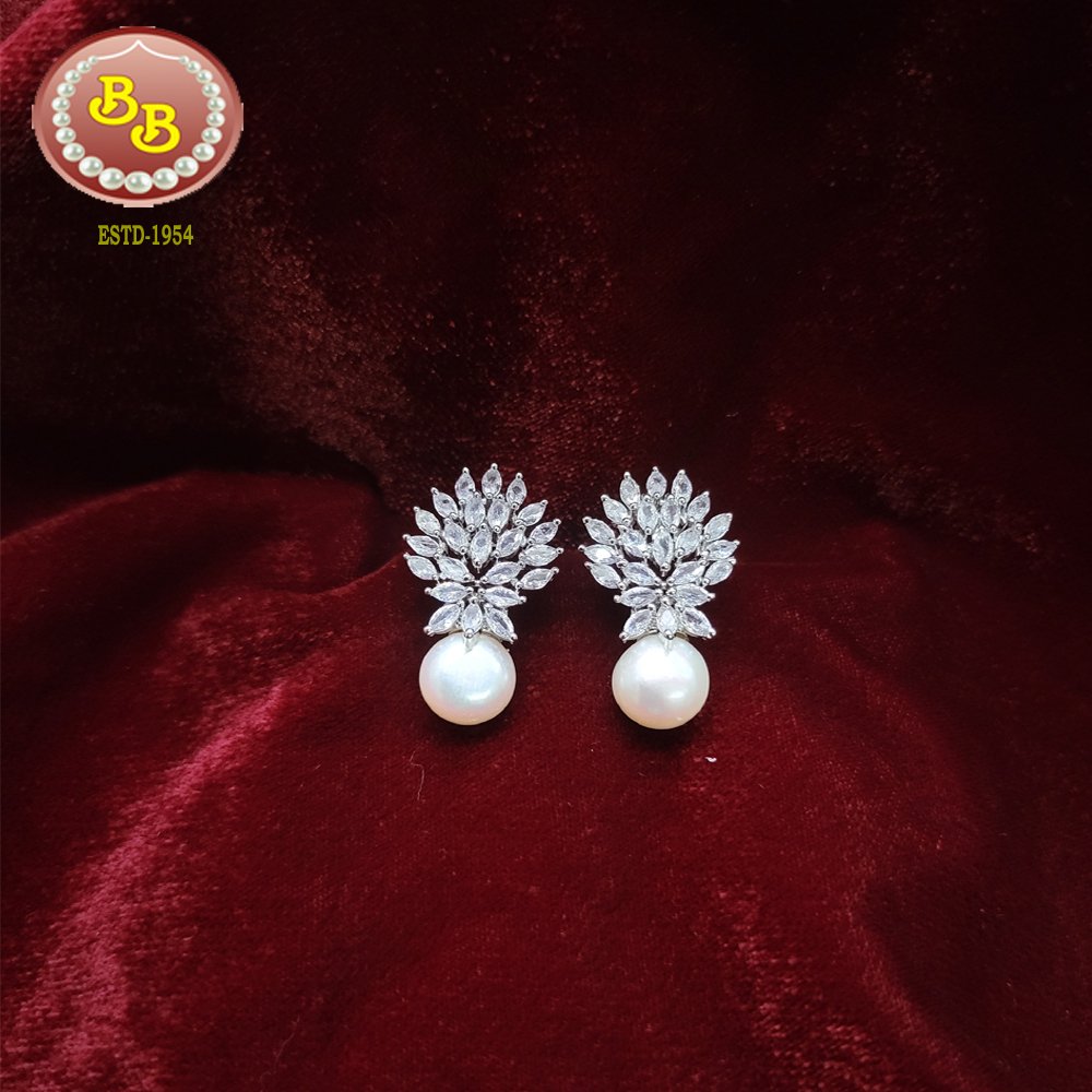 Pearls & CZ Stones Tops 3 SBP ERB