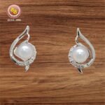 Silver Pearls Earring