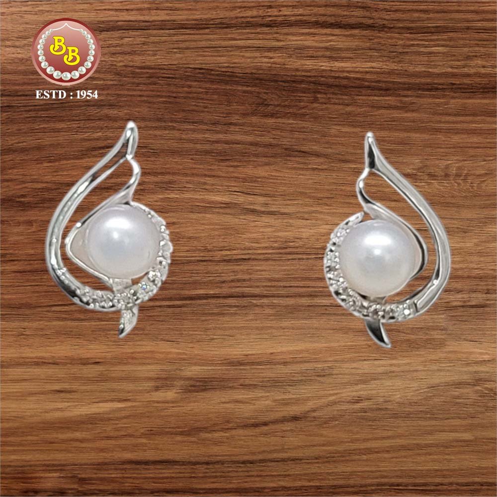 Silver Pearls Earring 1 1 3