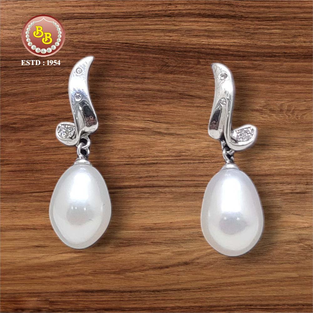 silver Pearls Earring 3 7