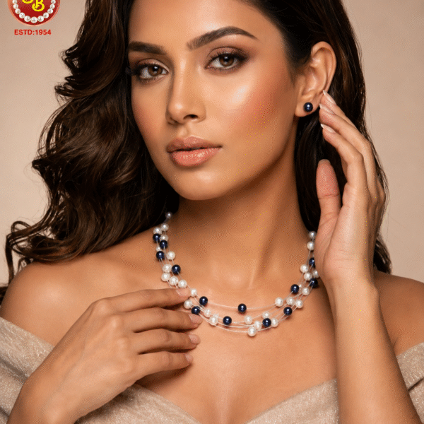 Elegant wire Pearls Set
