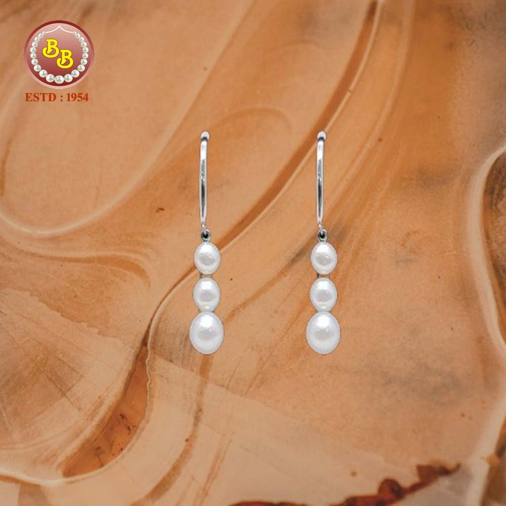 Silver Pearls Earring 1 G