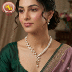 Tow Types Of Designer Pearls Mala With Locket Set