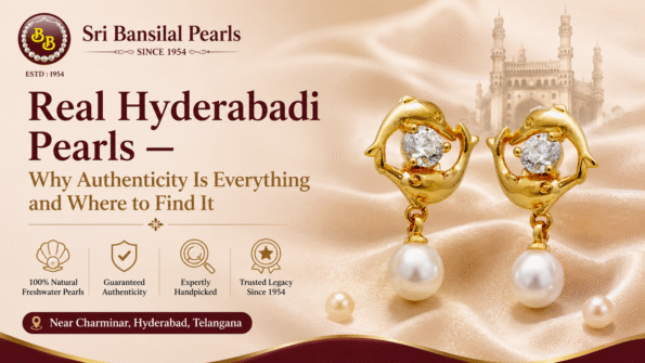 Real Pearl Earrings Hyderabad