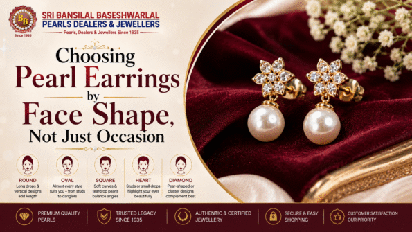 Real Pearl Earrings for Women